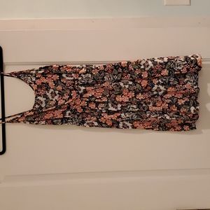 Gap spaghetti strap floral dress